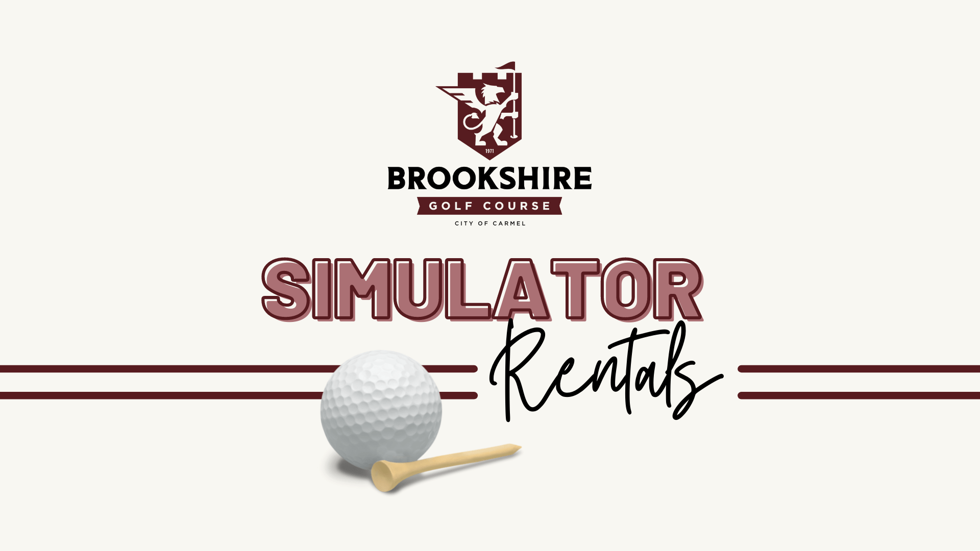 Simulator Rentals Brookshire Facebook Event Cover